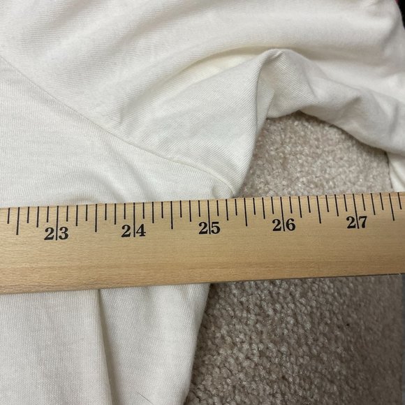 Croft & Barrow‎ Woman's 2X Embroidered Long Sleeve Top V Neck - Picture 7 of 10